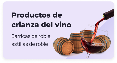 Productos de crianza del vino